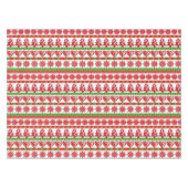 クリスマスの記号 テーブルクロス (正面(横))