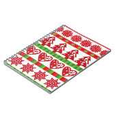 クリスマスの記号 ノートブック (左側)