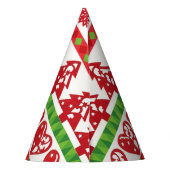 クリスマスの記号 パーティーハット (裏面)