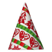 クリスマスの記号 パーティーハット (右)