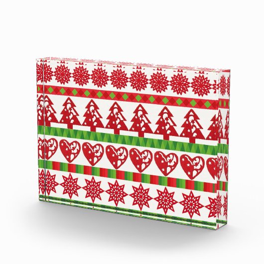 クリスマスの記号 フォトブロック (右)