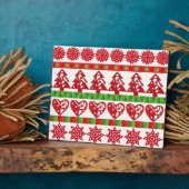 クリスマスの記号 フォトプラーク (側面)