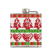 クリスマスの記号 フラスク (裏面)