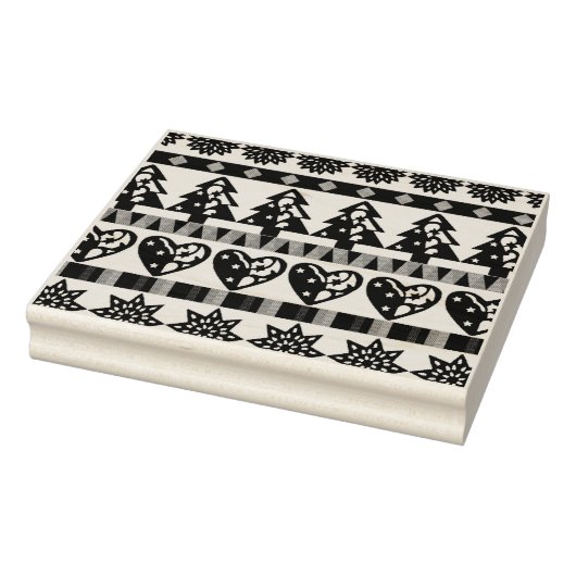 クリスマスの記号 ラバースタンプ (スタンプ)