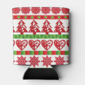 クリスマスの記号 缶クーラー (裏面)