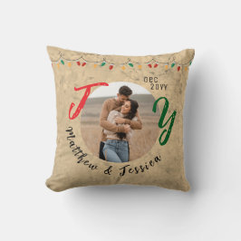 クリスマスの記念品 カップル ラスティック 喜び 祭り クッション