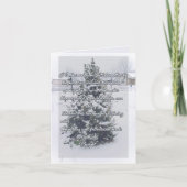 クリスマスの詩 カード (正面)