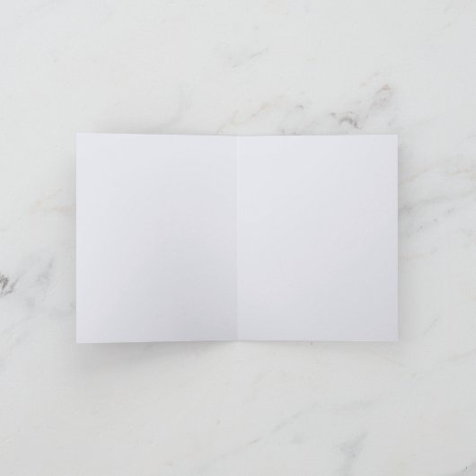 クリスマスの詩 カード (内部)