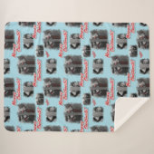 クリスマスの話 |チャッメリーズムパターン シェルパブランケット (正面(横))