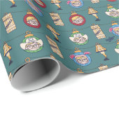 クリスマスの話 |ラルフィーとオーナメントパターン ラッピングペーパー (ロールコーナー)
