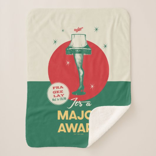 クリスマスの話 | レッグランプ専攻の賞 シェルパブランケット (正面)