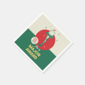 クリスマスの話 | レッグランプ専攻の賞 スタンダードカクテルナプキン (角)