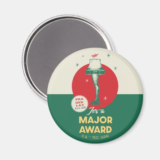 クリスマスの話 | レッグランプ専攻の賞 マグネット (正面/裏面)