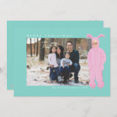 クリスマスの話 | Ralphie Bunny Suet – 写真 シーズンカード (正面/裏面)