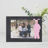 クリスマスの話 | Ralphie Bunny Suet – 写真 シーズンカード (スタンド正面)