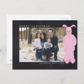 クリスマスの話 | Ralphie Bunny Suet – 写真 シーズンポストカード (正面/裏面)