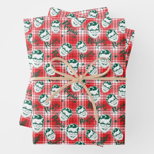 クリスマスの話 | Ralphie Plaidパターン ラッピングペーパーシート (インサイチュ)