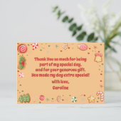 クリスマスの誕生日って最高に楽しい！ サンキューカード (スタンド正面)