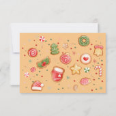 クリスマスの誕生日って最高に楽しい！ サンキューカード (裏面)