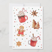 クリスマスの誕生日クッキーとココアフェスティバル 招待状 (裏面)