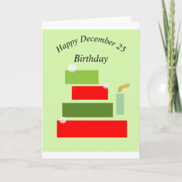 クリスマスの誕生日2018年/3 シーズンカード