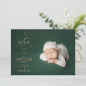 クリスマスの誕生発表 ちょっぴり特別な喜び シーズンカード (スタンド正面)