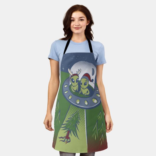 クリスマスの誘拐 エプロン (着用した状態)