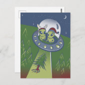 クリスマスの誘拐 ポストカード (正面/裏面)