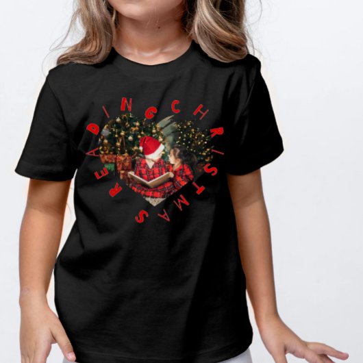 クリスマスの読み聞かせ キッズ Tシャツ