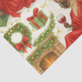 クリスマスの豪華なシャム猫のティシューペーパー 薄葉紙 (詳細)