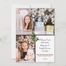 クリスマスの賢者はまだ彼に2つの写真を探している シーズンカード