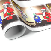 クリスマスの質問 ラッピングペーパー (ロールコーナー)