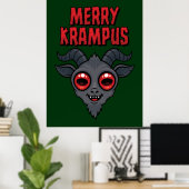 クリスマスの贈り主、クリスマスクランプス ポスター (ホームオフィス)
