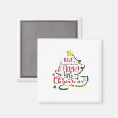 クリスマスの贈り物はメリークリスマス マグネット (正面/裏面)