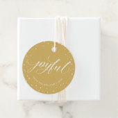 クリスマスの贈り物エレガントの古い金ゴールド フェイバータグ (インサイチュ)