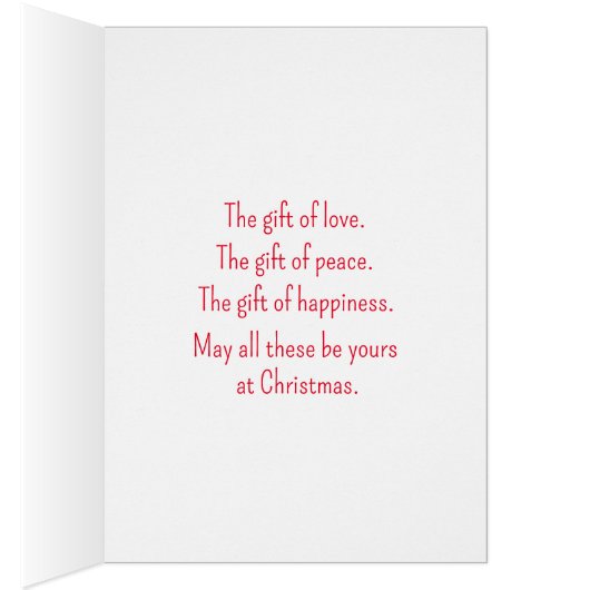 クリスマスの贈り物 (内側 (右))