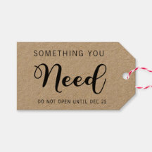 クリスマスの贈り物4人の名前が必要