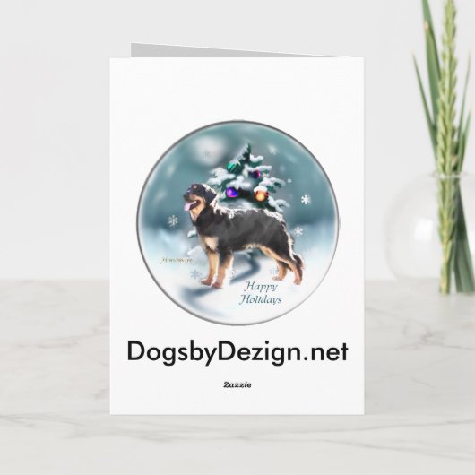 クリスマスの贈り物 シーズンカード (裏面)