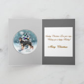 クリスマスの贈り物 シーズンカード (内部)