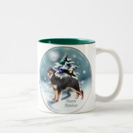 クリスマスの贈り物 ツートーンマグカップ