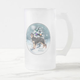 クリスマスの贈り物 フロストグラスビールジョッキ