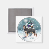クリスマスの贈り物 マグネット (正面/裏面)