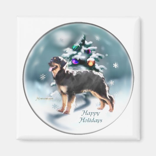 クリスマスの贈り物 マグネット (正面)