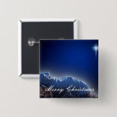 クリスマスの贈り物 缶バッジ (正面&裏面)