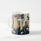 クリスマスの贈物日は2005年を空けます コーヒーマグカップ (正面左)