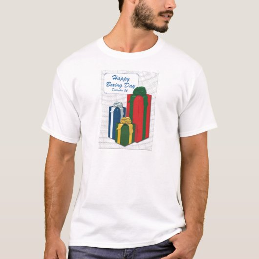クリスマスの贈物日 Tシャツ (正面)
