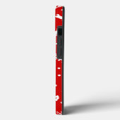 クリスマスの赤いトナカイたち Case-Mate iPhoneケース (裏面 / 左)