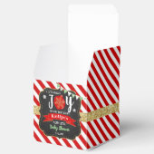 クリスマスの赤ちゃんシャワー「喜びの小さな束」 フェイバーボックス (オープン)