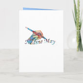 クリスマスの赤ちゃんシャワー 招待状 (裏面)