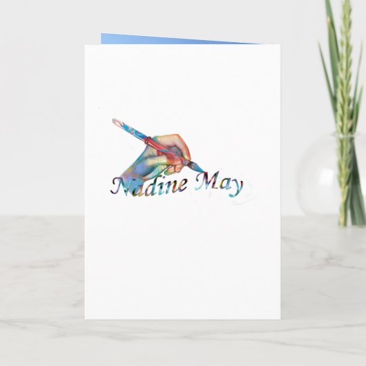 クリスマスの赤ちゃんシャワー 招待状 (裏面)